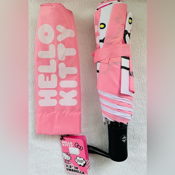 Hello Kitty Umbrella - Pink/White - Picture 3 of 6